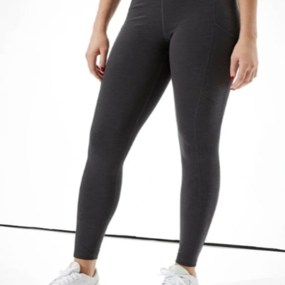 American Eagle Outfitters The Everything Pocket Legging Curvy Women's XXL - Grey